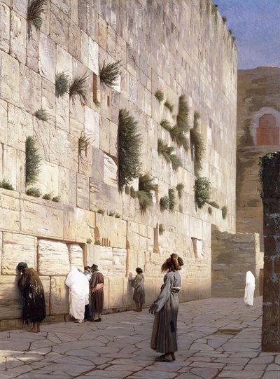 El Muro de Salomón, Jerusalén de Jean Leon Gerome