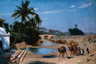 La caravana de Jean Leon Gerome