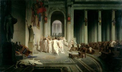 La muerte de César de Jean Leon Gerome