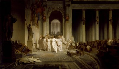 La muerte de César de Jean Leon Gerome