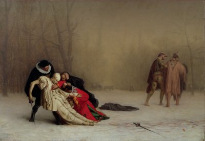 El duelo después del baile de máscaras de Jean Leon Gerome