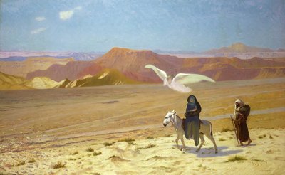 La huida a Egipto de Jean Leon Gerome