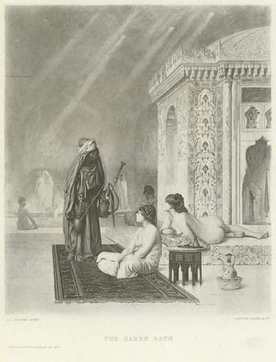 El baño del harén de Jean Leon Gerome