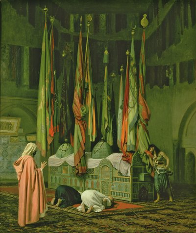 El Santuario del Imam Hussein de Jean Leon Gerome