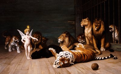 Quienquiera que seas, Aquí está tu Maestro de Jean Leon Gerome