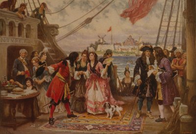 El Capitán Kidd en el puerto de Nueva York de Jean Leon Gerome Ferris