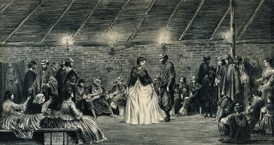 El gato, danza tradicional del campo español de Jean Leon Palliere