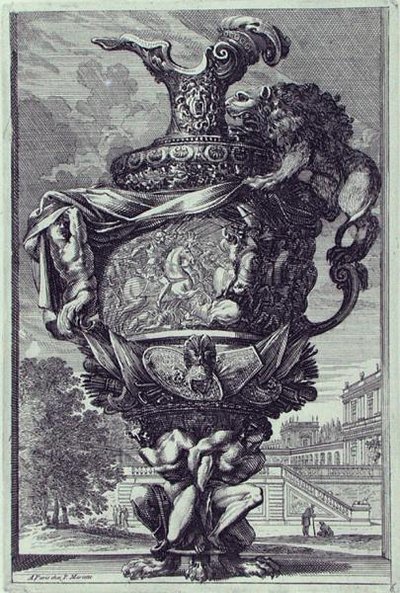Escultura de jardín, publicada c.1670 de Jean Lepautre