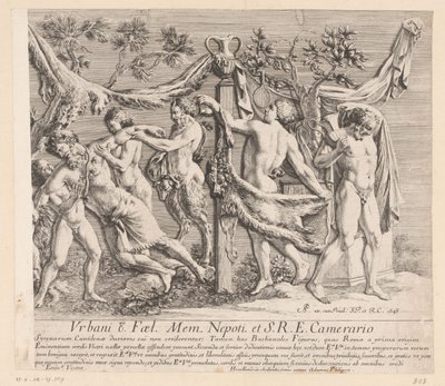 Relieve de bacantes de fiesta de Jean Lepautre