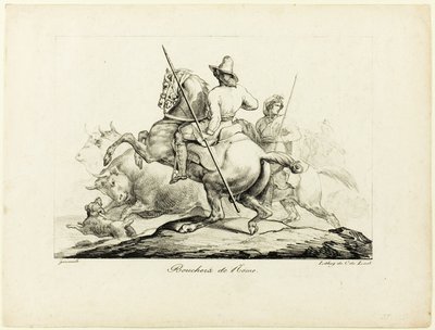 Carniceros de Roma de Jean Louis André Théodore Géricault