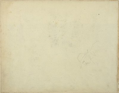 Caricatura de un hombre con sombrero de ala ancha de Jean Louis André Théodore Géricault