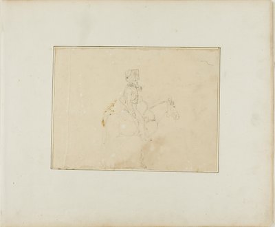 Cazador montado de Jean Louis André Théodore Géricault