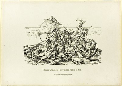 Naufragio de la Medusa de Jean Louis André Théodore Géricault
