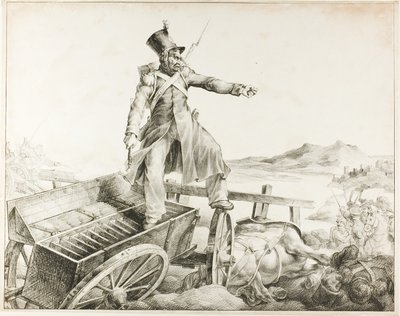 El cajón de artillería de Jean Louis André Théodore Géricault