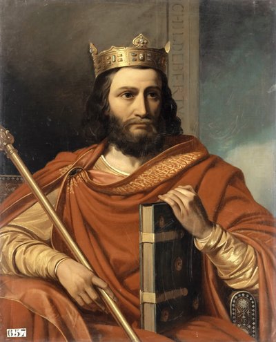 Childeberto I, Rey de los Francos de Jean Louis Bezard