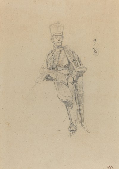 Un húsar francés de Jean Louis Ernest Meissonier
