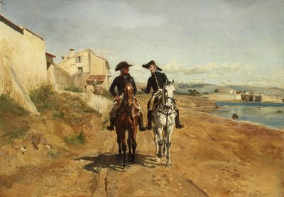 Un general y su ayudante de campo de Jean Louis Ernest Meissonier