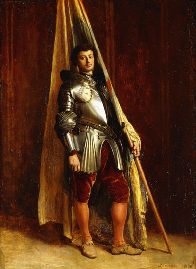 Un Hombre de Guerra de Jean Louis Ernest Meissonier