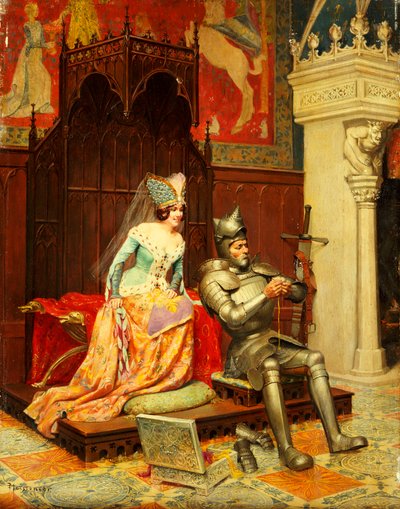 Una leyenda artúrica de Jean Louis Ernest Meissonier