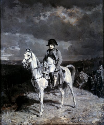 Retrato ecuestre de Napoleón I de Jean Louis Ernest Meissonier
