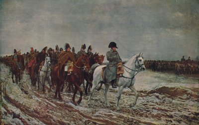 Napoleón durante la Campaña Francesa de 1814, 1864, c1915 de Jean Louis Ernest Meissonier