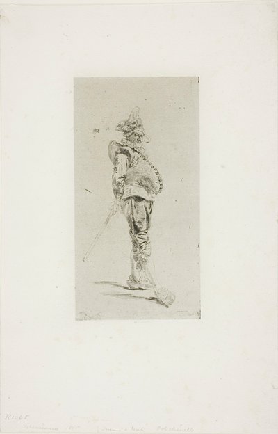 Punchinello de Jean Louis Ernest Meissonier