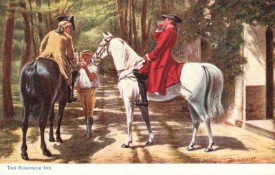 La Posada en el Camino de Jean Louis Ernest Meissonier