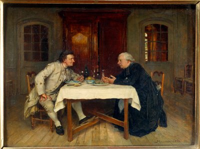 El vino del cura de Jean Louis Ernest Meissonier
