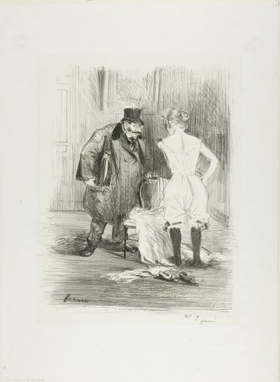 Una incautación de Jean Louis Forain