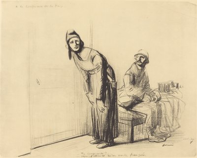 En la Conferencia de la Paz de Jean Louis Forain
