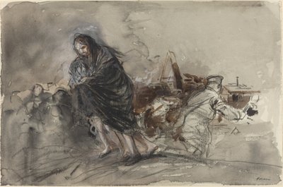 Después de Douai, probablemente 1918 de Jean Louis Forain