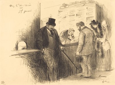 En la casa del alguacil de Jean Louis Forain