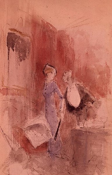 En el Restaurante de Jean Louis Forain