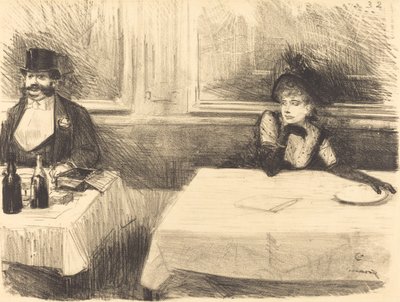 En el Restaurante de Jean Louis Forain