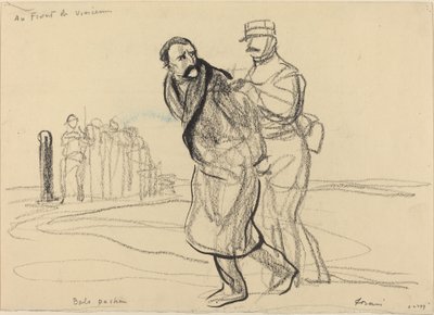Au Front de Vincennes. Bolo pacha de Jean Louis Forain