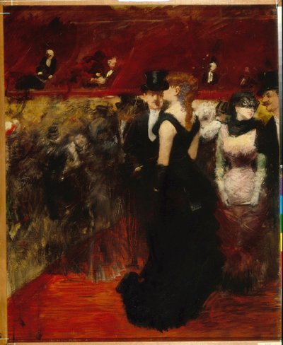 Baile en la Ópera de París de Jean Louis Forain