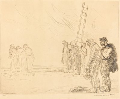 Calvario (segunda placa) de Jean Louis Forain