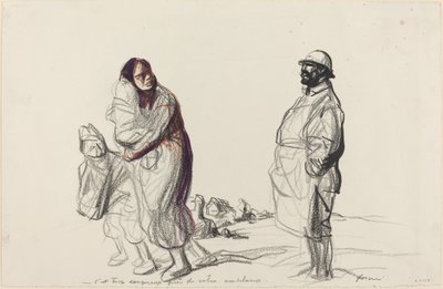 Es demasiado peligroso cerca de su ambulancia de Jean Louis Forain