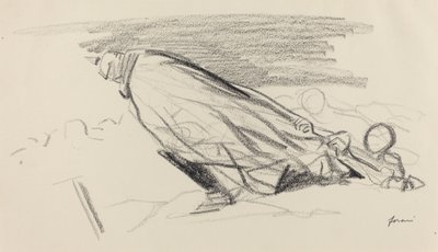 Ceux de la première heure. ¡Señor! ¿Dónde estamos en la guerra fresca...?, c. 1914-1919 de Jean Louis Forain
