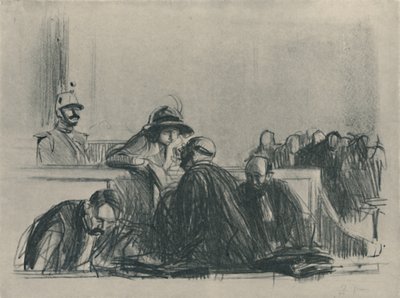 Consejo Jurídico, 1919 de Jean Louis Forain