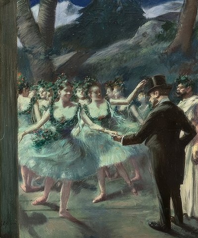 El ballet. 1895 de Jean Louis Forain