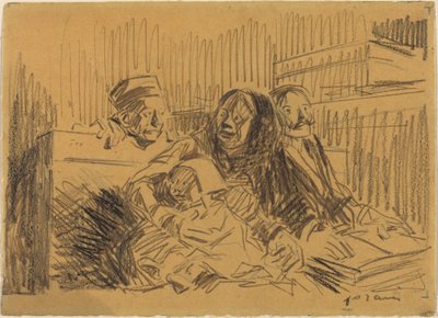 Defensor y acusado, c. 1908 de Jean Louis Forain