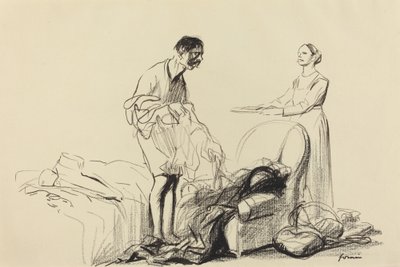 Dado de baja del servicio militar de Jean Louis Forain