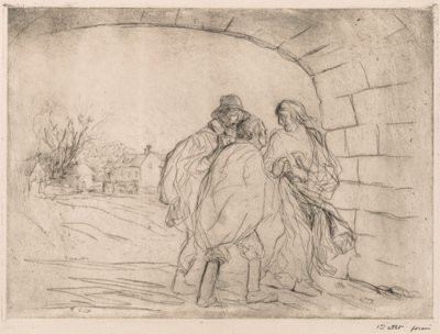 Encuentro Bajo la Bóveda de Jean Louis Forain