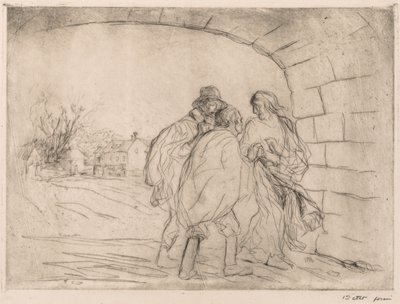 Encuentro bajo la bóveda de Jean Louis Forain