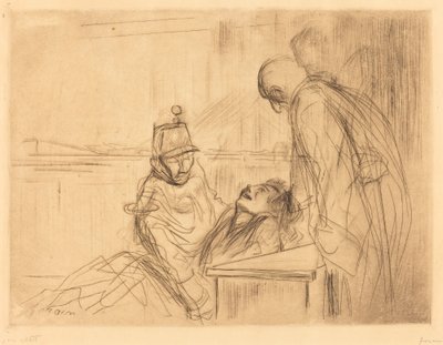 Desmayo en la audiencia de Jean Louis Forain