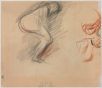 Bocetos de Figuras (verso) de Jean Louis Forain