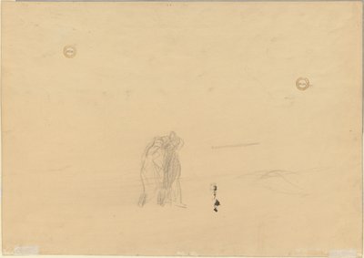 Figuras en un paisaje verso, c. 1919 de Jean Louis Forain