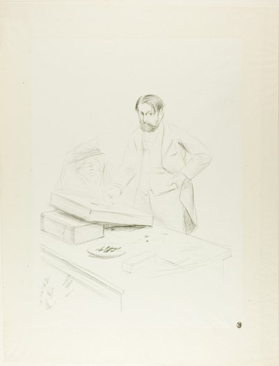 Forain, litógrafo de Jean Louis Forain