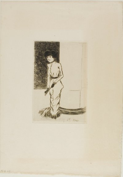 Frontispicio de Croquis Parisiens de Jean Louis Forain